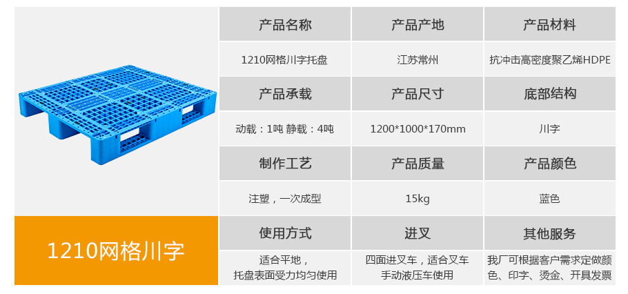 名贯彩票1210网格川字塑料托盘17cm